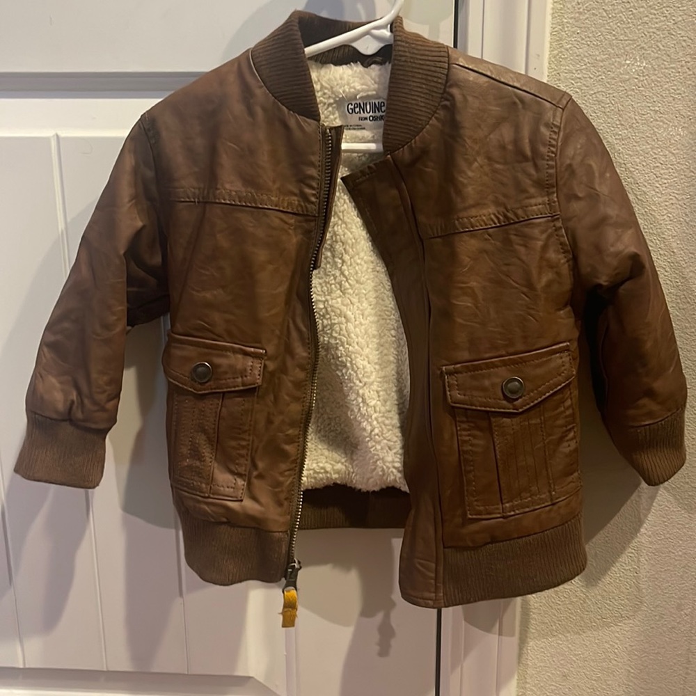 Toddler bomber jacket